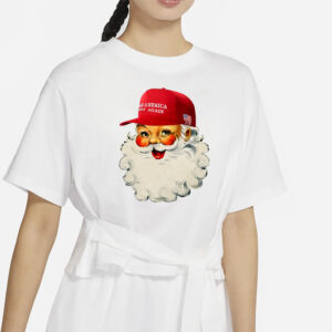 Santa Make America Great Again Shirt, Trump Christmas T-Shirts1