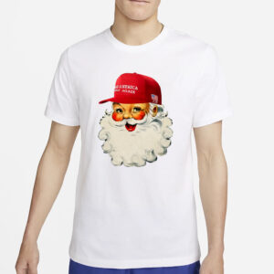 Santa Make America Great Again Shirt, Trump Christmas T-Shirts3