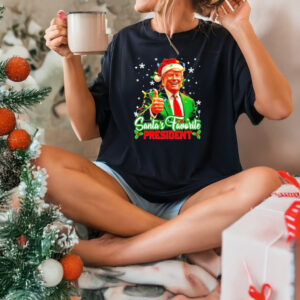 Santa’s Favorite President Funny Trump Christmas Xmas T-Shirt