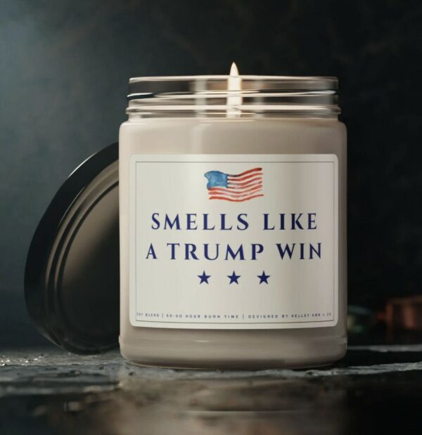 Smells Like A Trump Win Scented Soy Candle US