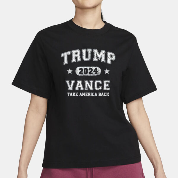 Team Trump Vance 2024 Take America Back Vintage T-Shirts1