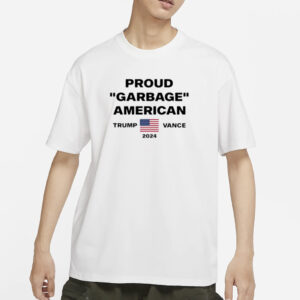 Townhall Media Proud Garbage American Trump Vance 2024 US Flag shirts1