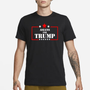 Trenz Shirt Company Asians for Trump Short Sleeve T-shirts2