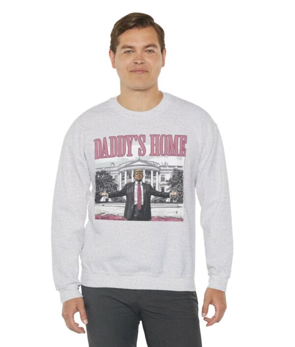 Trump 2024 Daddys Home White House Crewneck Sweatshirt USA