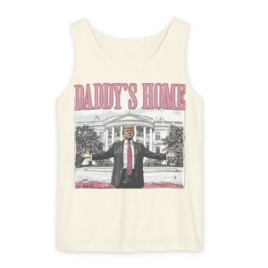 Trump 2024 Daddys Home White House Tank Top Shirt