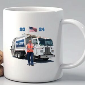 Trump 2024 Garbage Truck Mug, 2024 Trump Mug, Trump Garbage Truck, Mugs