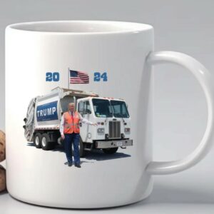 Trump 2024 Garbage Truck Mug, 2024 Trump Mugs