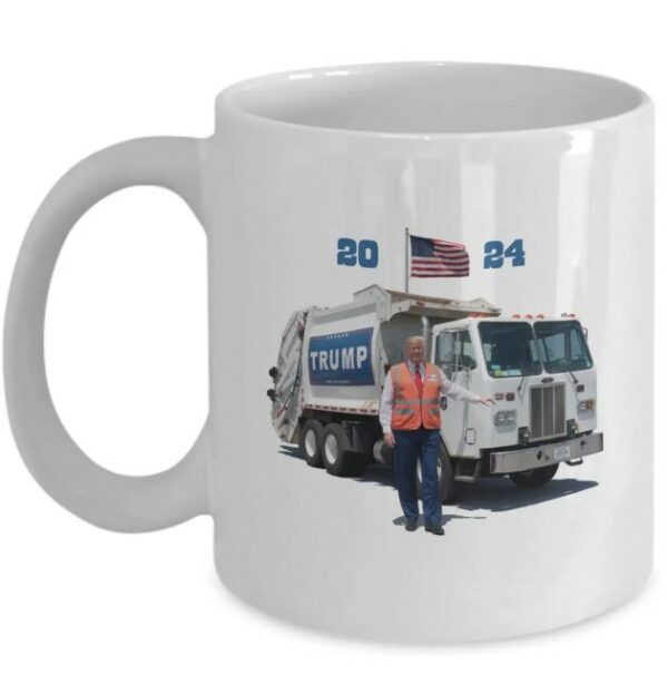 Trump 2024 Garbage Truck Mug, 2024 Trump Mugs1