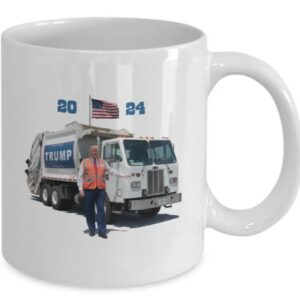 Trump 2024 Garbage Truck Mug, 2024 Trump Mugs2