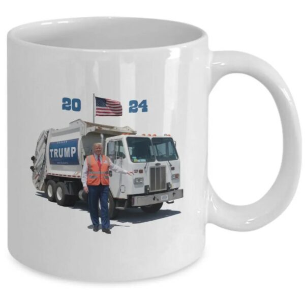 Trump 2024 Garbage Truck Mug, 2024 Trump Mugs2