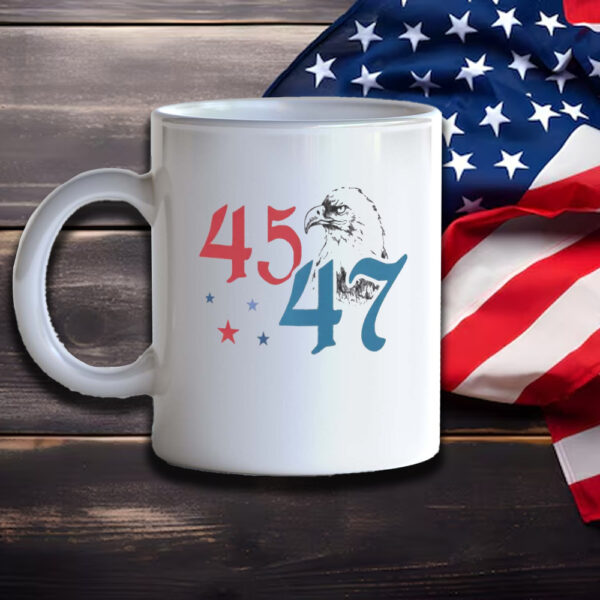 Trump 2024 Mug, 45 47 Trump Mug, Republican Mug1