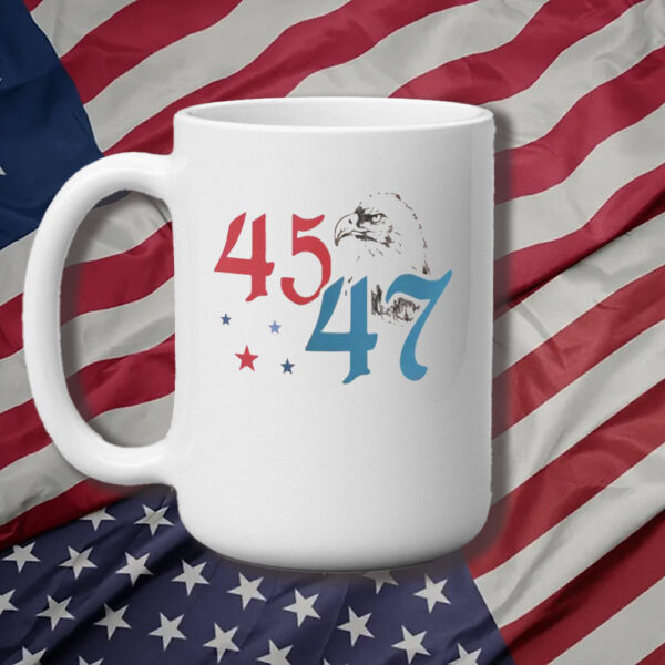 Trump 2024 Mug, 45 47 Trump Mug3