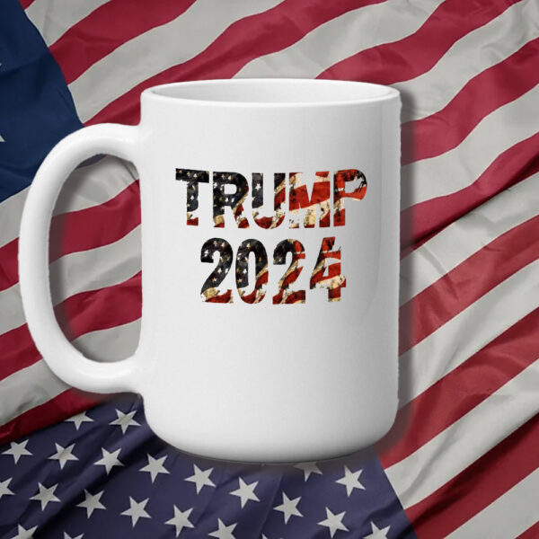 Trump 2024 Mug, American Flag Trump Mugs3