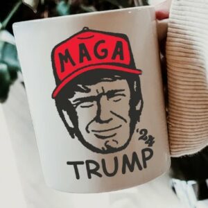 Trump 2024 Mug, MAGA Mug, Ceramic Mug, Trump President Mug