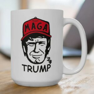 Trump 2024 Mug, MAGA Mug, Ceramic Mug, Trump President Mug1