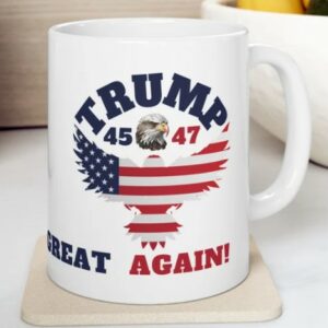 Trump 2024 Mug, Make America Great Again Save America Again Mugs