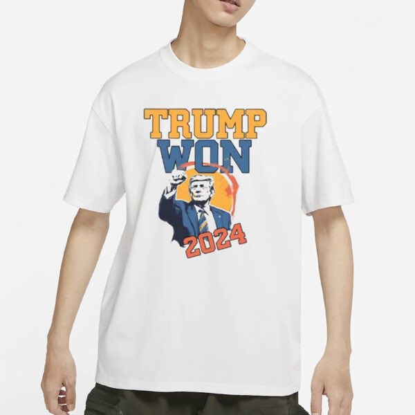 Trump 2024 Shirt, Donald Trump T-Shirts, Trump Won Again T-Shirts2