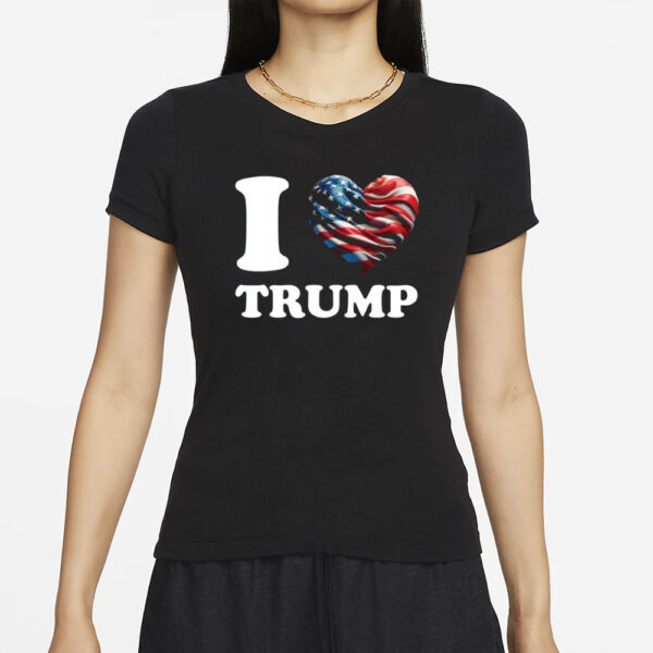 Trump 2024 Shirt, I Love Trump T-Shirts