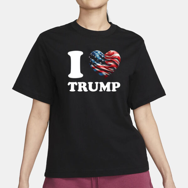 Trump 2024 Shirt, I Love Trump T-Shirts1