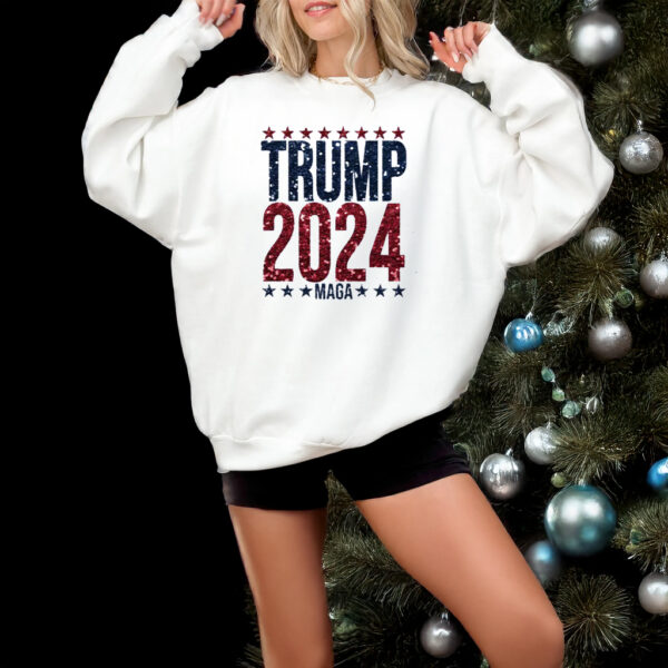 Trump 2024 Shirt, MAGA Ladies Shirt, Trump Girl Shirt, President Trump Shirts3