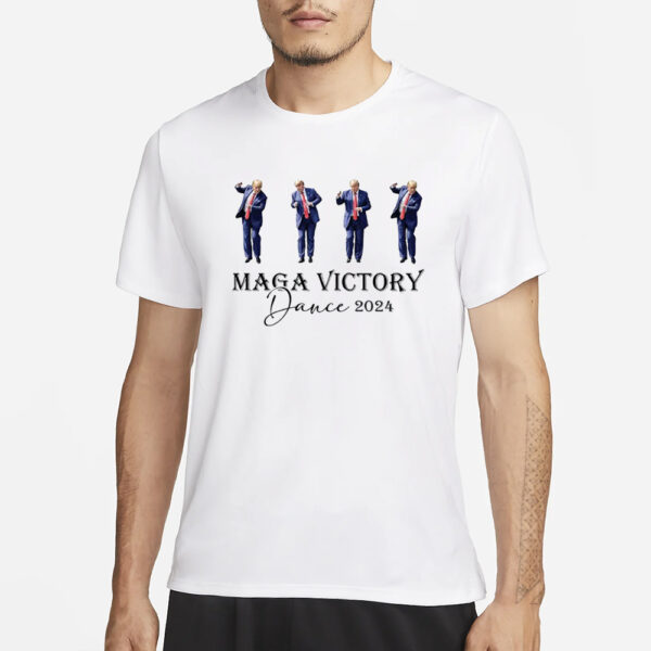 Trump 2024 shirt, MAGA Victory Dance 2024 Trump T-Shirt3