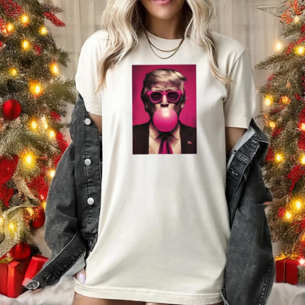 Trump 2024 shirt, Trump Pink Bubblegum T-shirt1