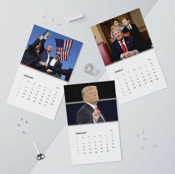 Trump 2025 Wall Calendar Funny Gift 1