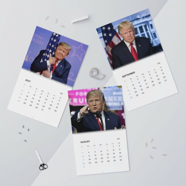 Trump 2025 Wall Calendar Funny Gift 3