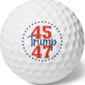 Trump 45 47 Golf Ball