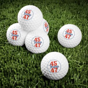 Trump 45 47 Golf Balls