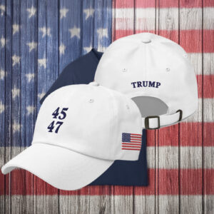 Trump 45 47 Hat Cap