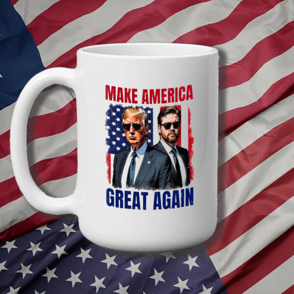 Trump And Vance, Make America Great Again Mug, Trump Mug3