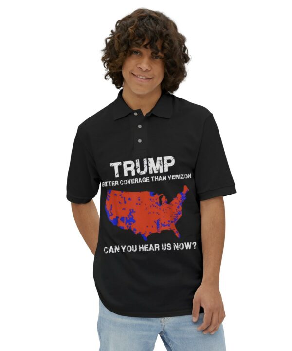 Trump Better Coverage Than Verizon Polo Shirts