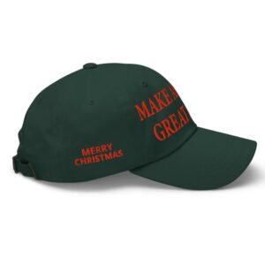 Trump Christmas MAGA Dad Hat