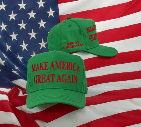 Trump Christmas MAGA Hat US