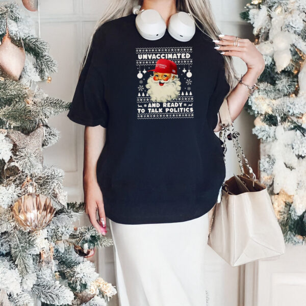 Trump Christmas MAGA Santa shirt, political Xmas shirts2