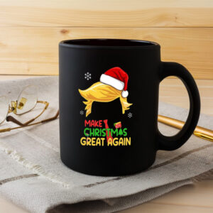 Trump Christmas Mug, Make Christmas Great Again Mug, Merry Xmas Mug3