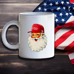 Trump Christmas Mug, Santa Make America Great Again Mug1