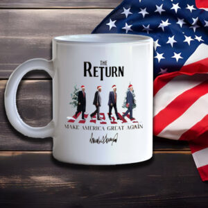 Trump Christmas Mug, The Return Mug1