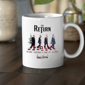 Trump Christmas Mug, The Return Mug2