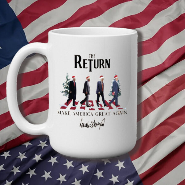 Trump Christmas Mug, The Return Mug3