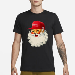 Trump Christmas Shirts, Santa Make America Great Again Shirt, president Trump Shirt2