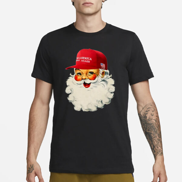 Trump Christmas Shirts, Santa Make America Great Again T-Shirts3