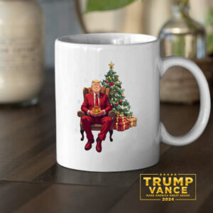 Trump Christmas Tree Mug, Trump Mug