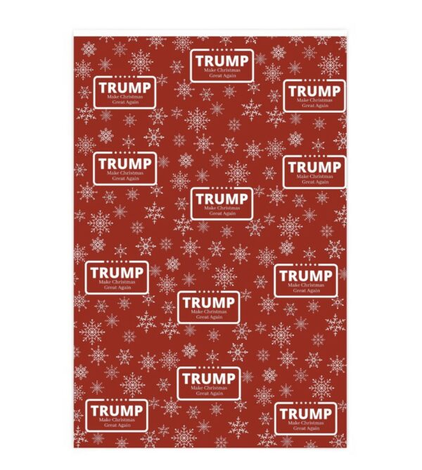 Trump Christmas-Wrapping Paper