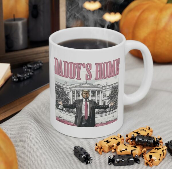 Trump Daddys Home White House Mug Cup US