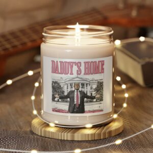 Trump Daddys Home White House Scented Soy Candles