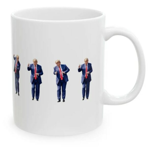 Trump Dance 2024 President Trump Ceramic Mugs