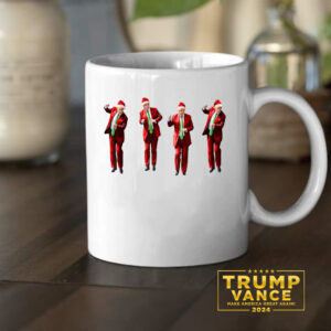 Trump Dance Christmas Mug, Trump Mug