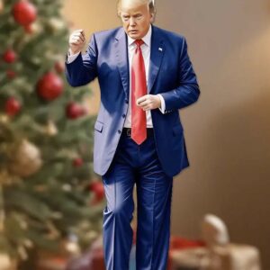 Trump Dancing Cut Acrylic Ornament